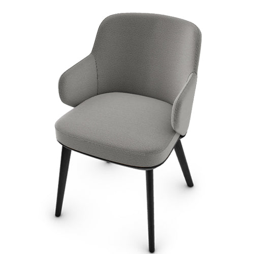 silla foyer madera con brazos