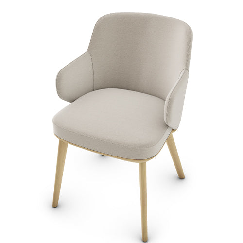 silla foyer madera con brazos