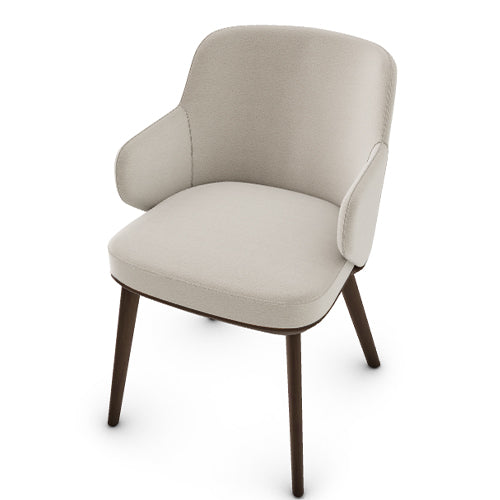 silla foyer madera con brazos