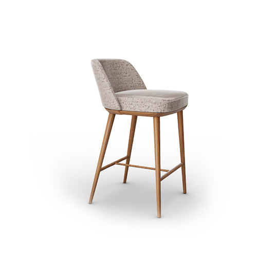 Banco Foyer tela y madera