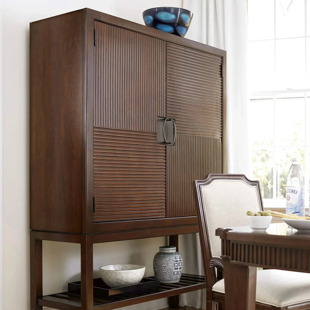 GABINETE BAR SILHOUETTE MADERA FINA