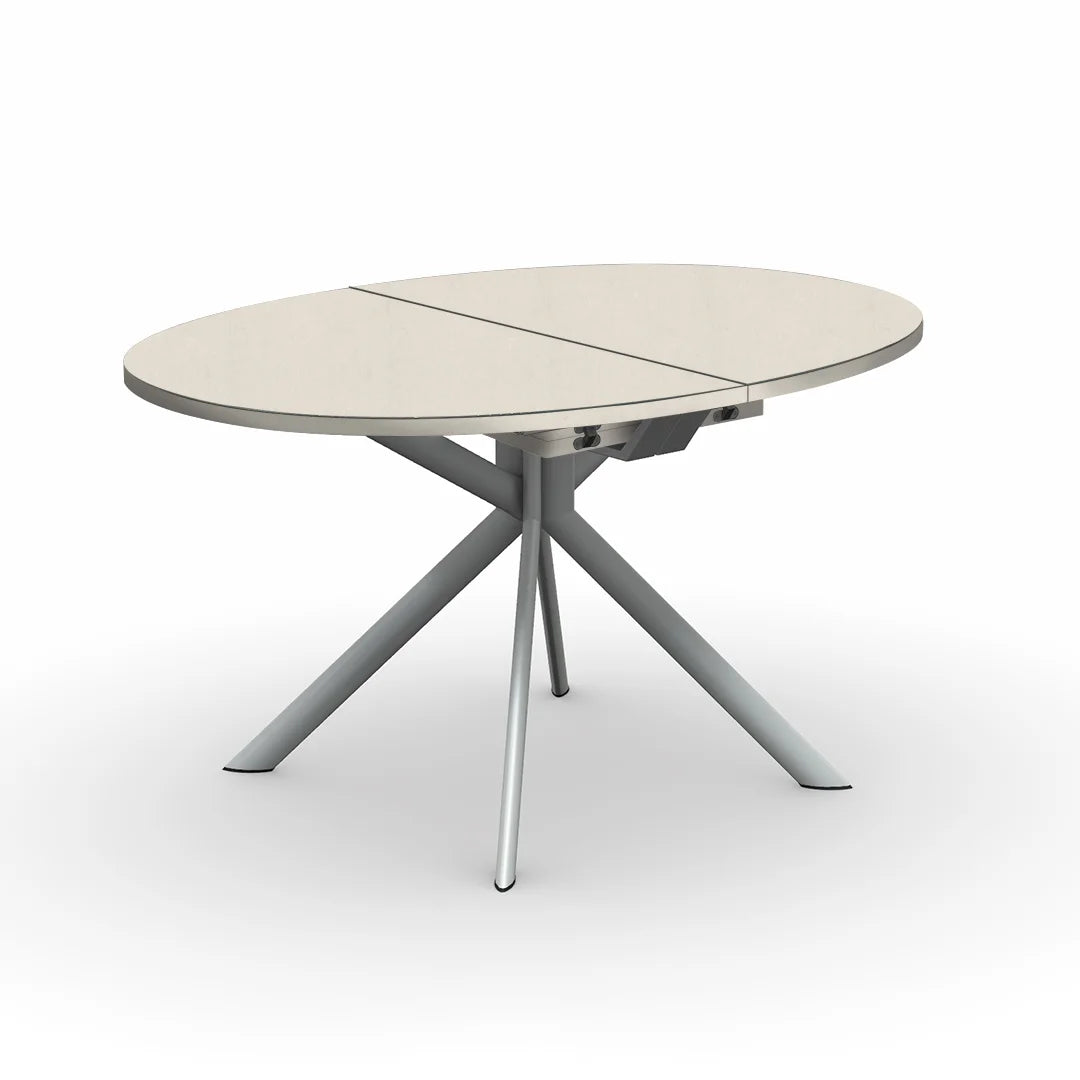 Mesa Extensible Italiana Giove laminado 140 cm. Muebles Italianos variant