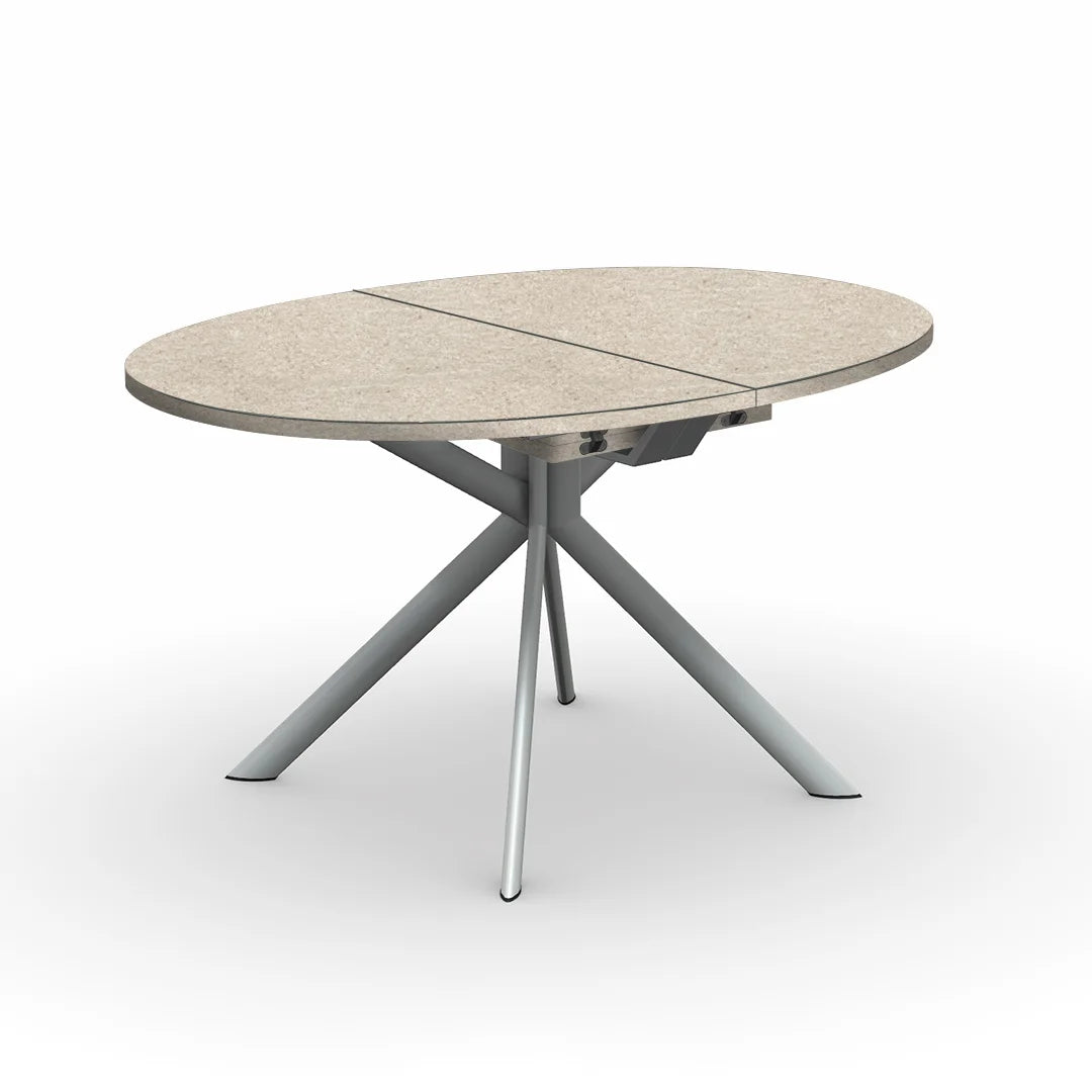 Mesa Extensible Italiana Giove laminado 140 cm. Muebles Italianos variant