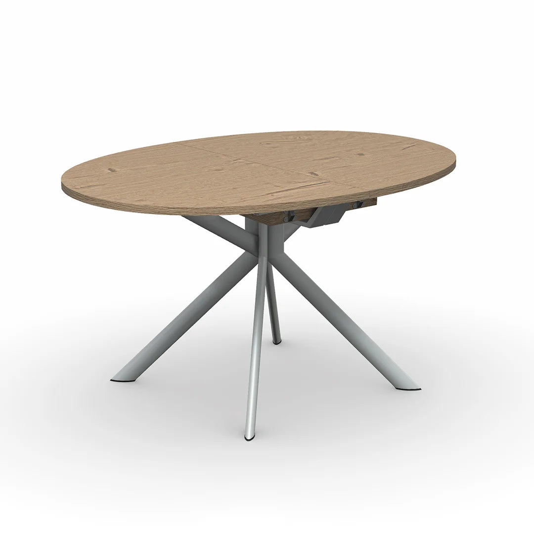 Mesa Extensible Italiana Giove laminado 140 cm. Muebles Italianos variant