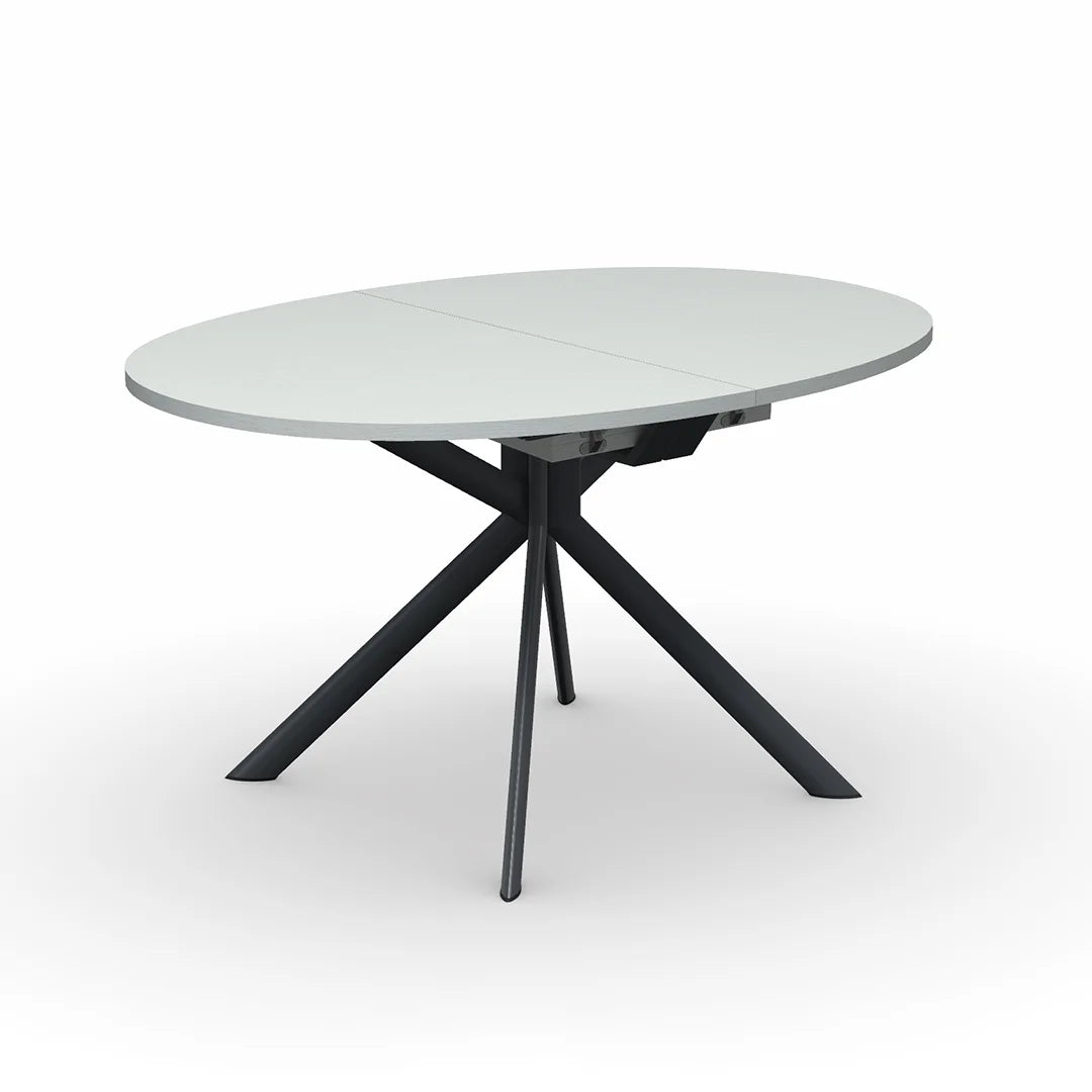 Mesa Extensible Italiana Giove laminado 140 cm. Muebles Italianos variant