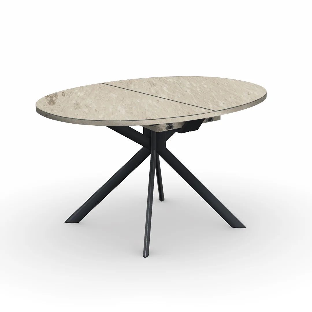 Mesa Extensible Italiana Giove laminado 140 cm. Muebles Italianos variant