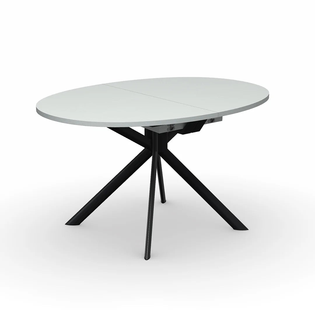 Mesa Extensible Italiana Giove laminado 140 cm. Muebles Italianos variant