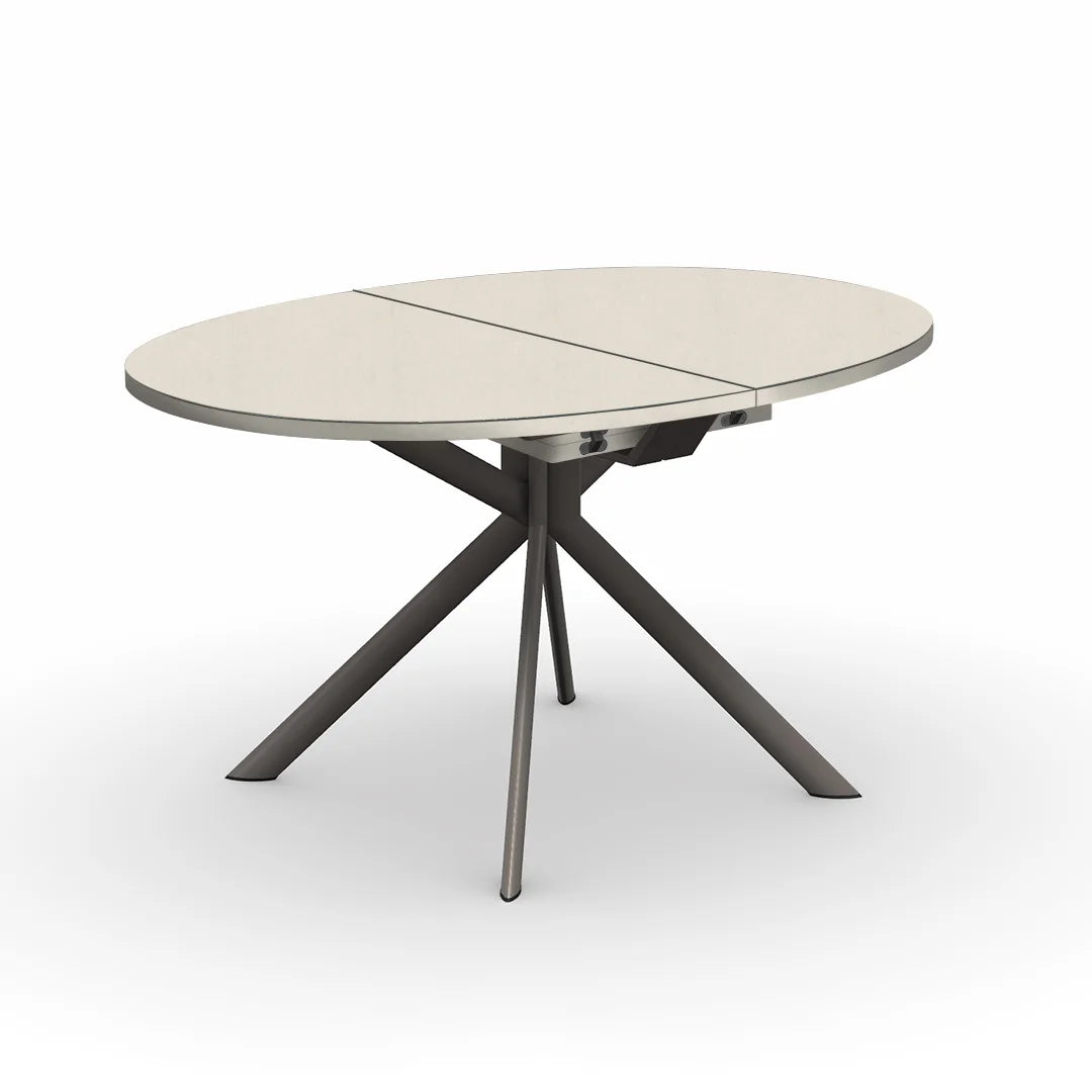 Mesa Extensible Italiana Giove laminado 140 cm. Muebles Italianos variant