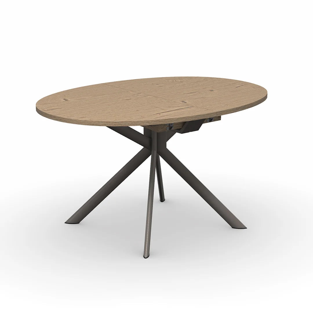 Mesa Extensible Italiana Giove laminado 140 cm. Muebles Italianos variant