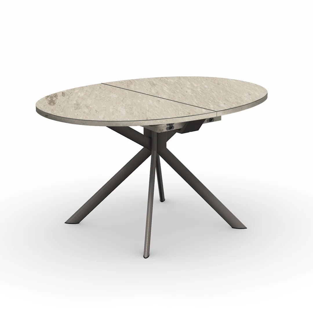 Mesa Extensible Italiana Giove laminado 140 cm. Muebles Italianos variant