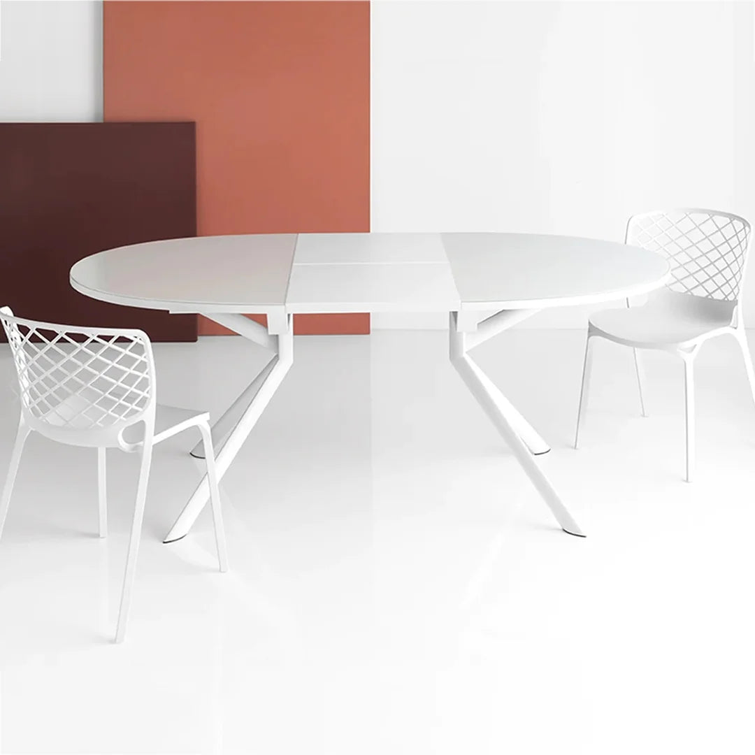 Mesa Extensible Italiana Giove Cerámica 120 cm. Muebles Italianos