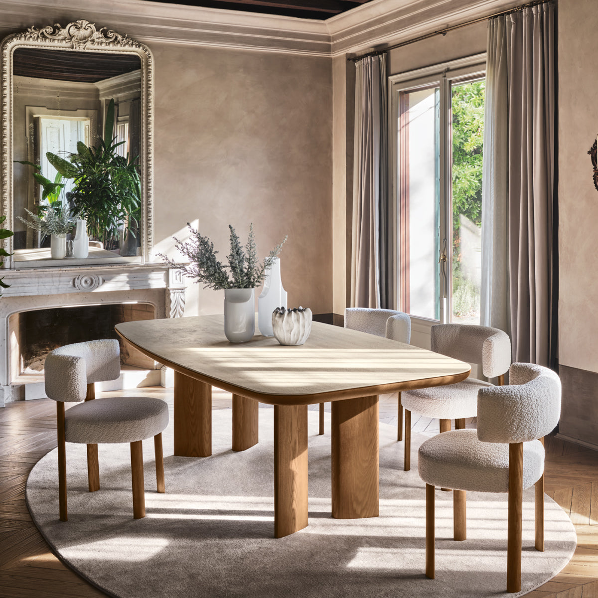 silla glen de madera