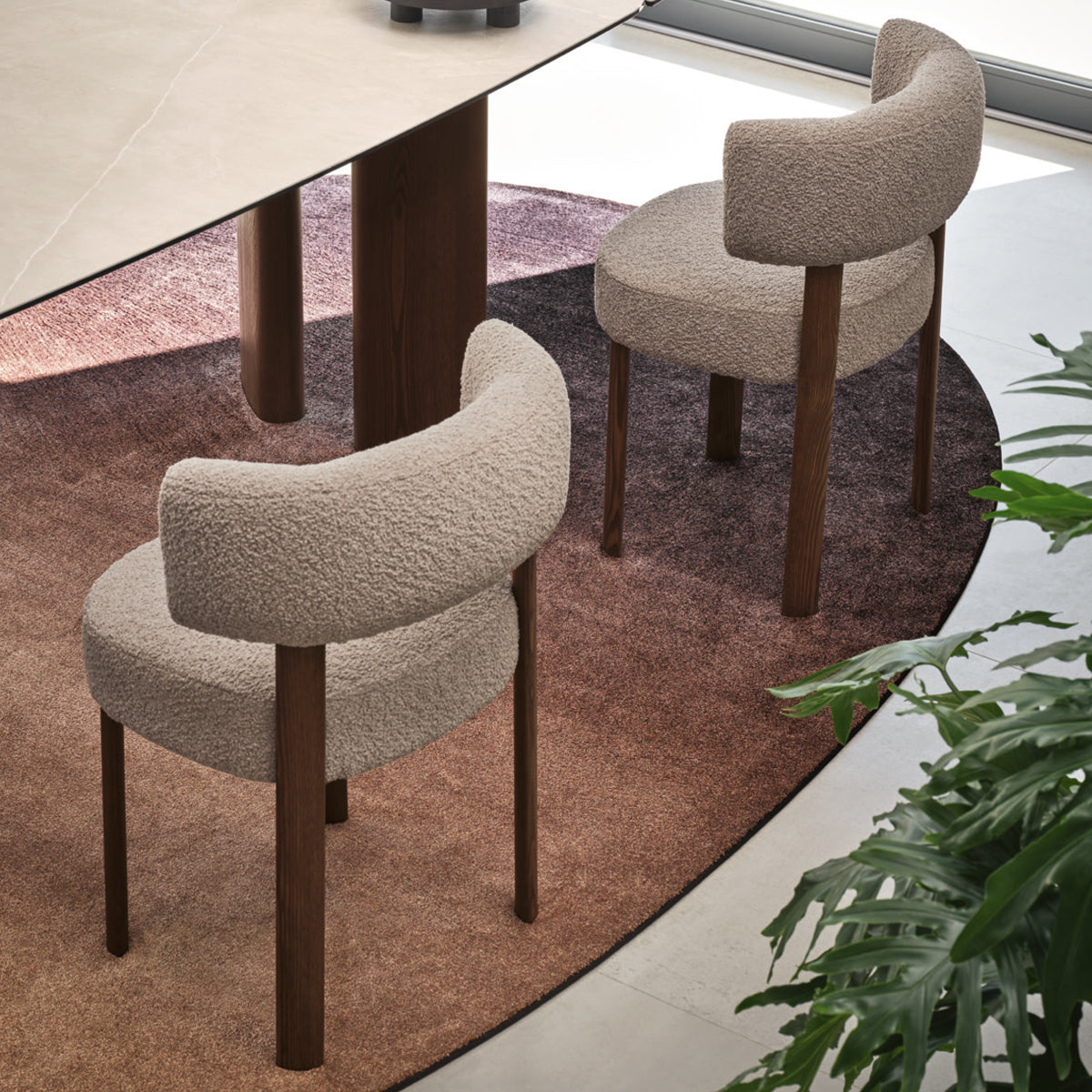 silla glen de madera