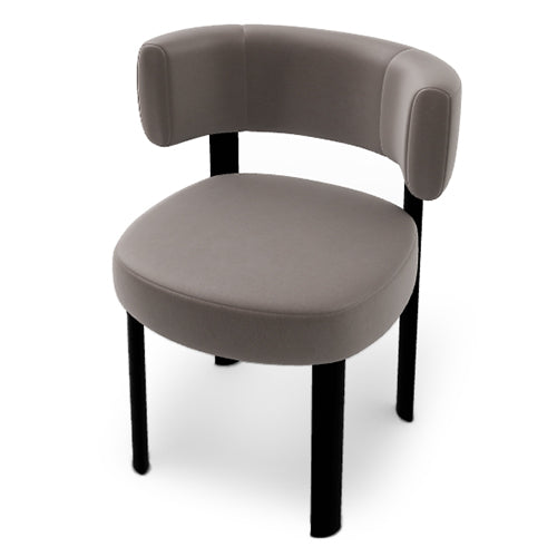 silla glen de metal