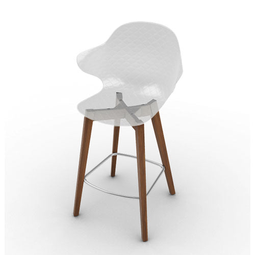 banco saint tropez policarbonato y madera