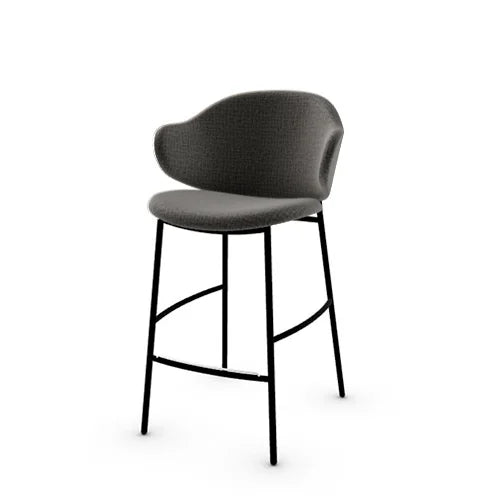 banco holly tipo piel y metal