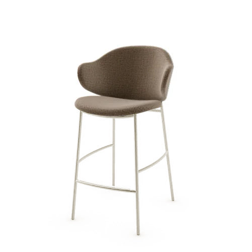 banco holly tipo piel y metal