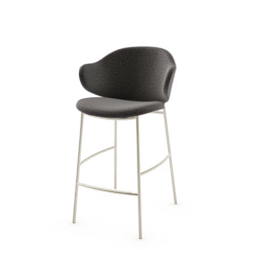 banco holly tipo piel y metal