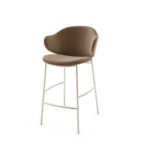 banco holly tipo piel y metal