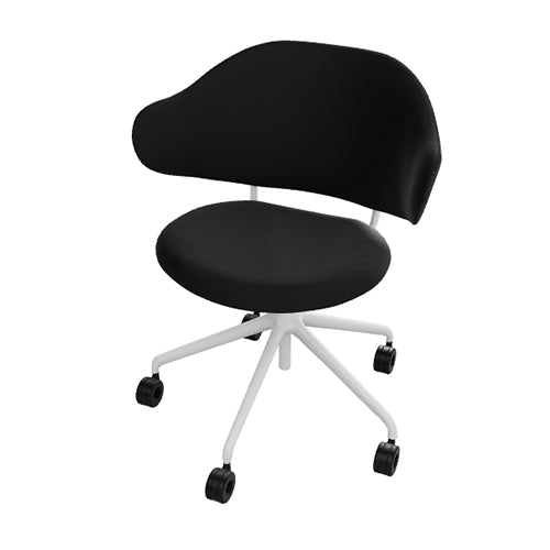 silla holly b/n con ruedas