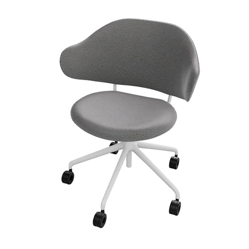 silla holly b/n con ruedas