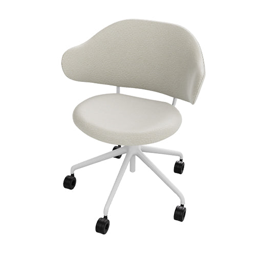 silla holly b/n con ruedas