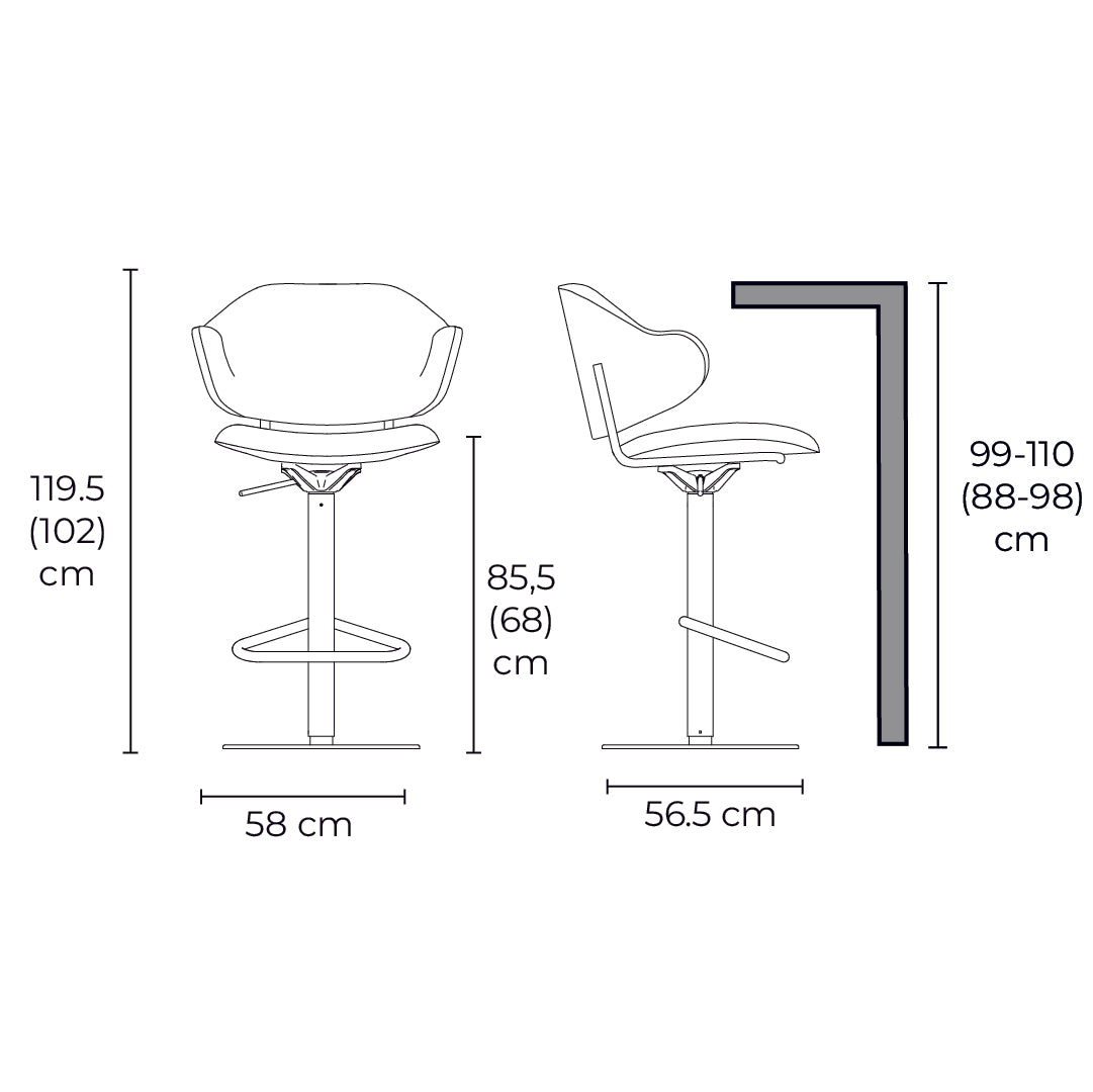 banco holly de pistón