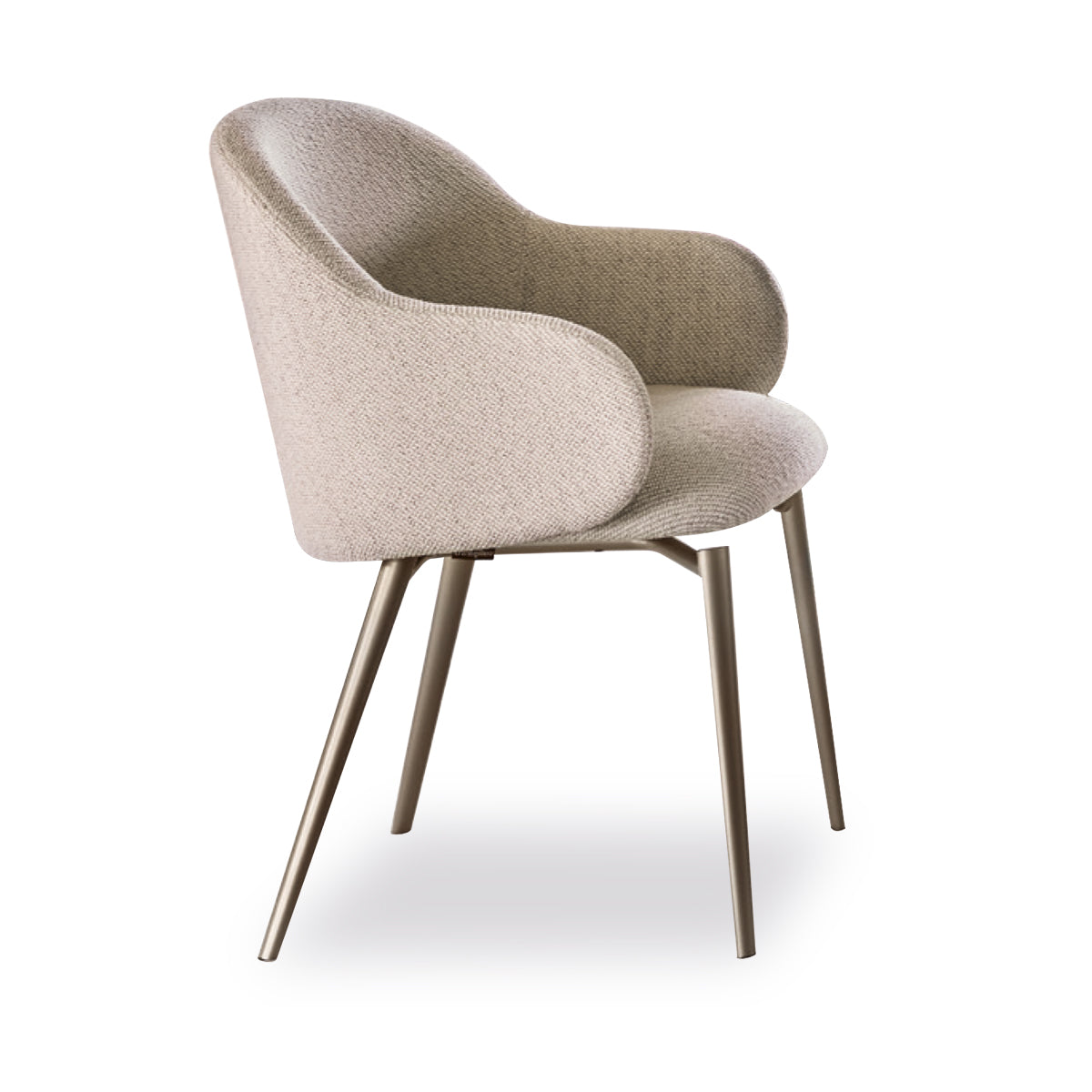 Silla giratoria Holly Fab metal