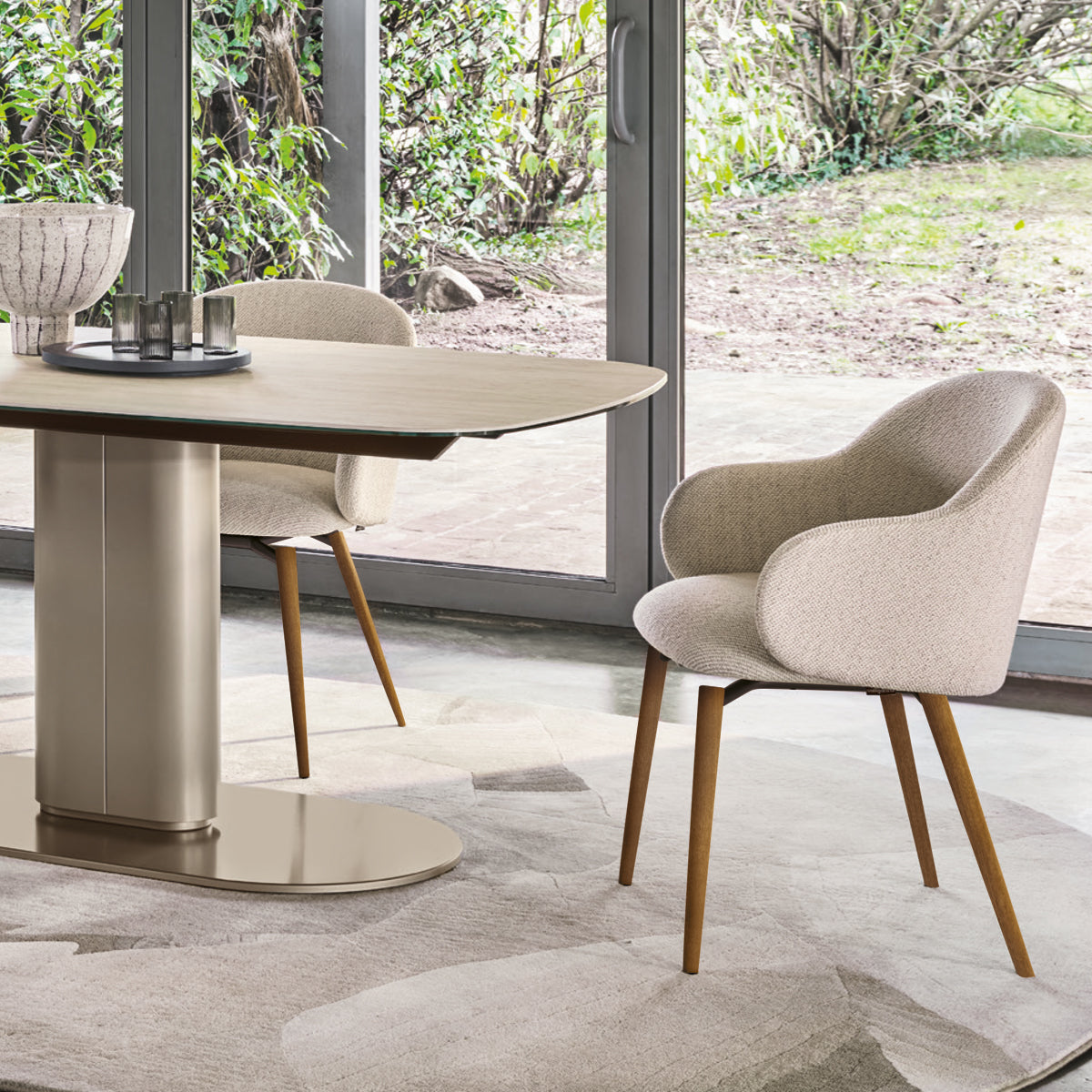 silla giratoria holly fab madera