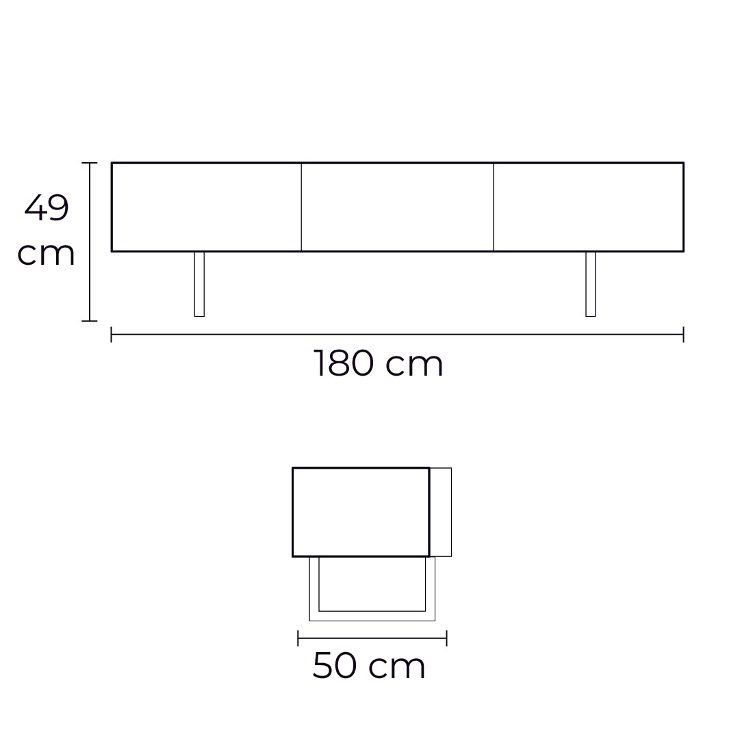 mueble de tv horizon 3a