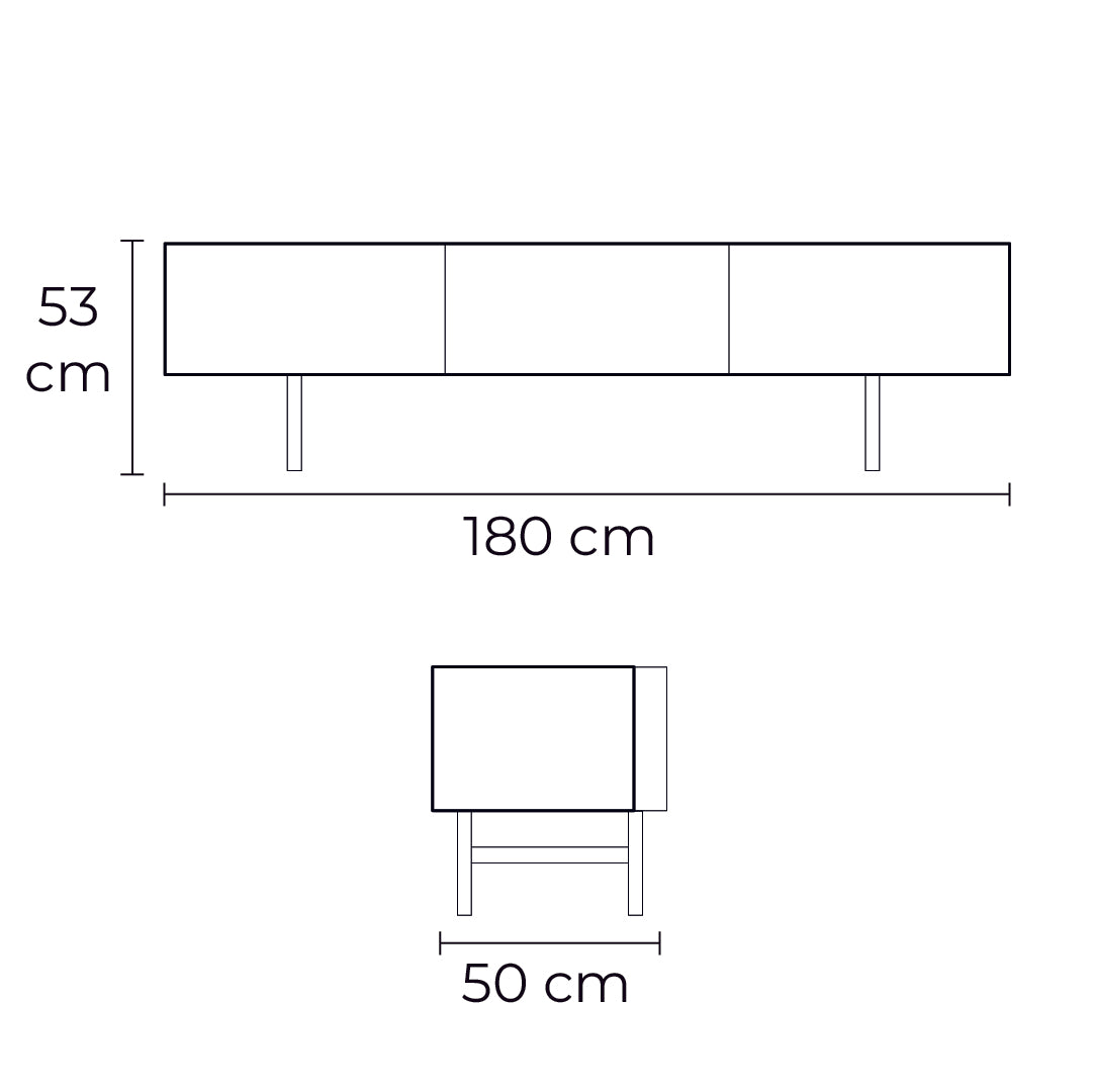 mueble de tv horizon 3b