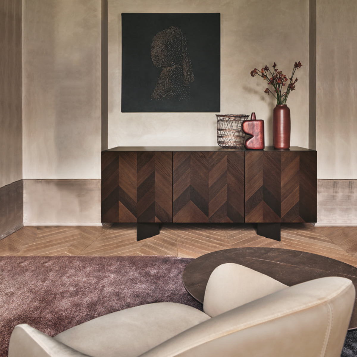 bufetero intarsi chico