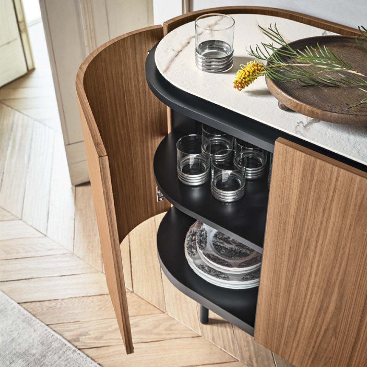 bufetero lake 3 puertas