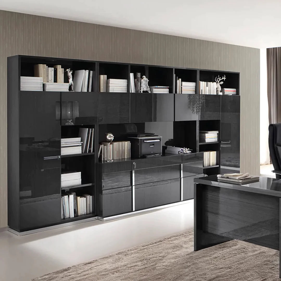 Librero de oficina Montecarlo. Muebles Italianos