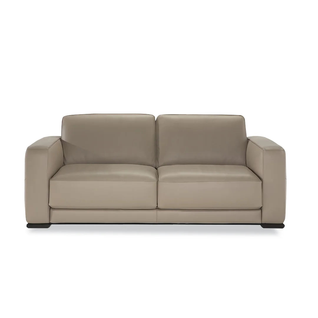 Loveseat Boston piel. Muebles Italianos
