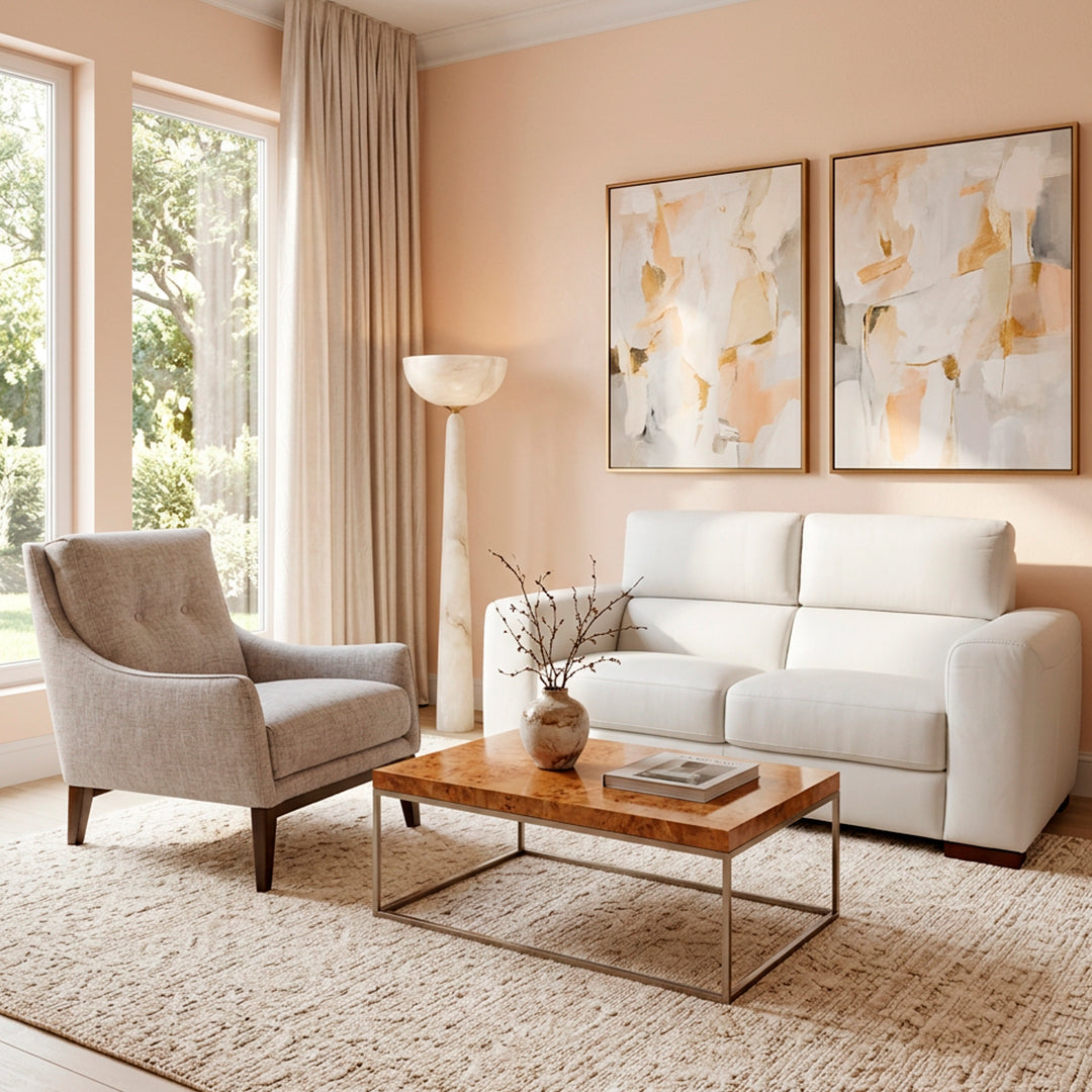 Love seat Forza Natuzzi piel