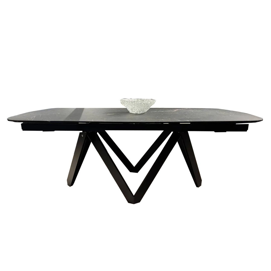 Mesa Cartesio de madera Rounded 250 cm