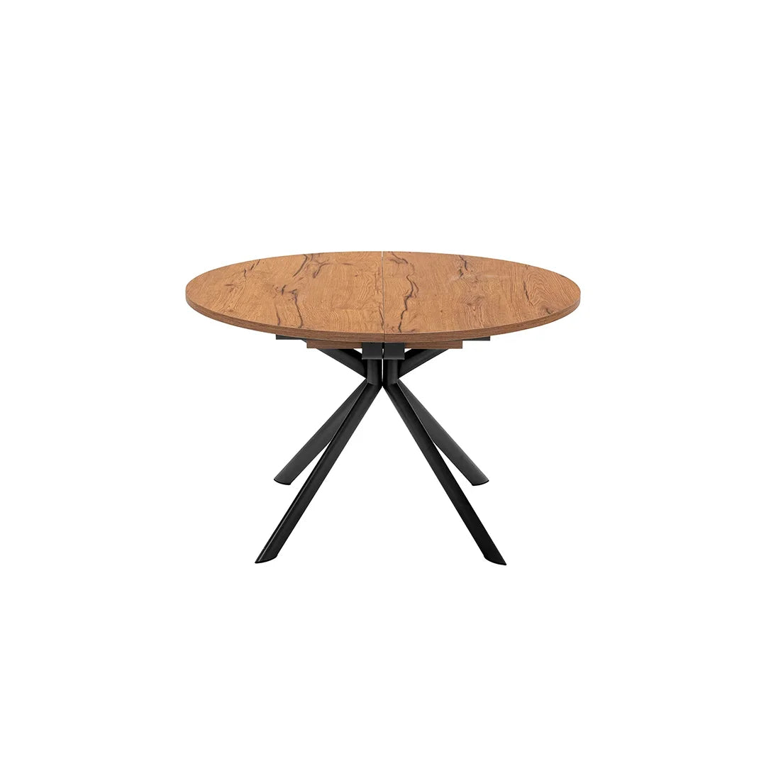 Mesa Redonda Extensible Italiana Giove laminado 120 cm