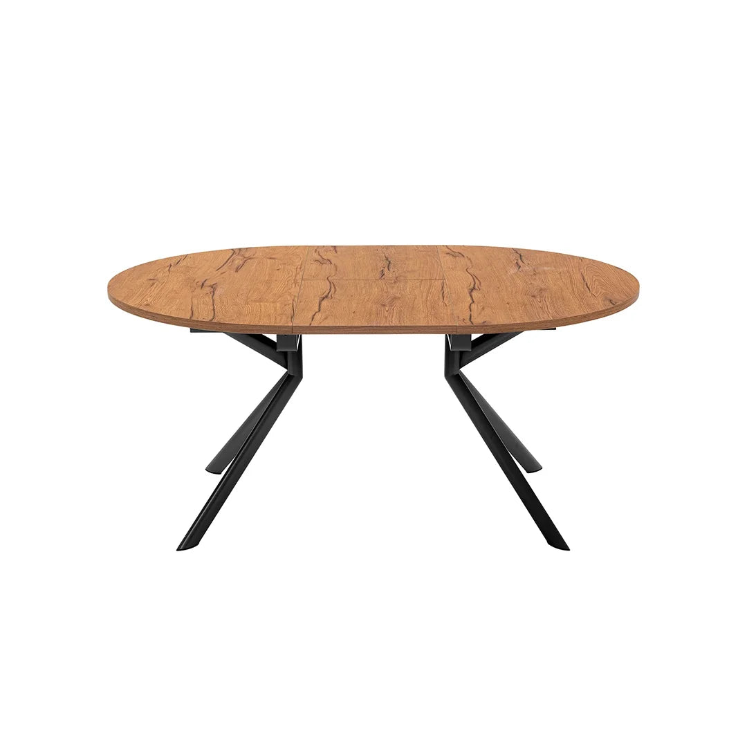 Mesa Redonda Extensible Italiana Giove laminado 120 cm