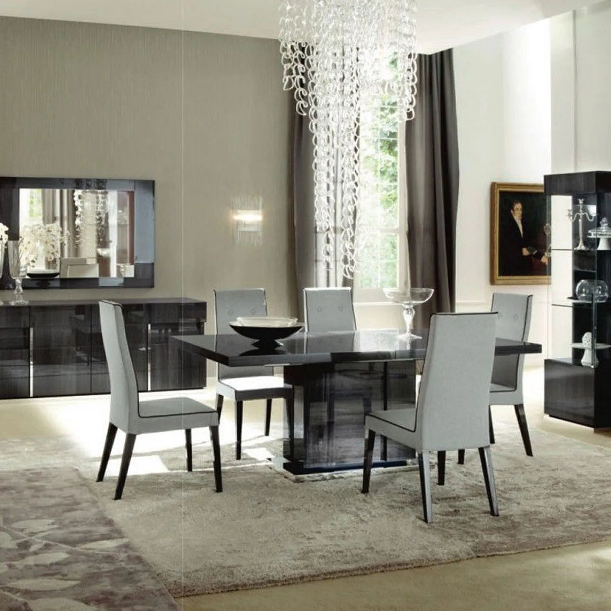 Mesa comedor Montecarlo. Muebles Italianos