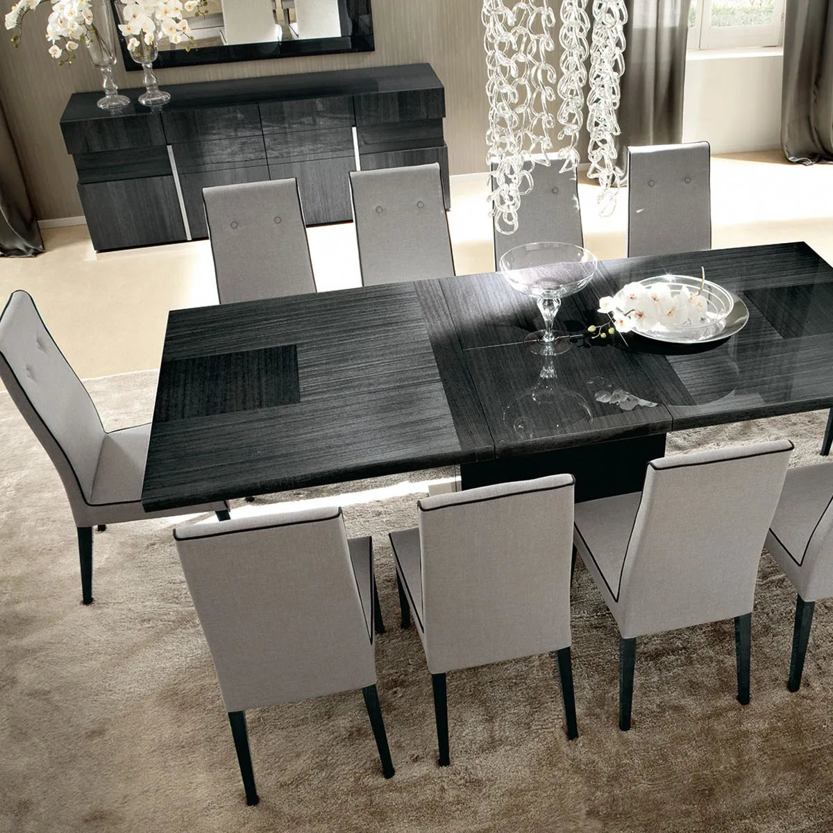 Mesa comedor Montecarlo. Muebles Italianos