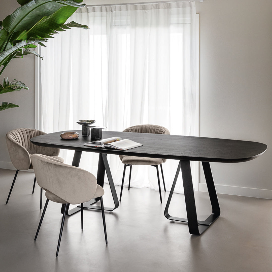 mesa sunshine fija con borde redondeado FSW 200