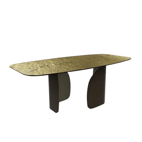 mesa twins 250 cm cristal nilo bronze
