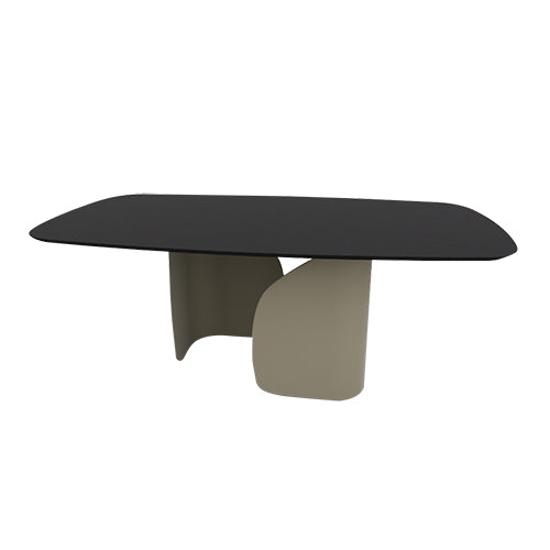 mesa twins fija con borde redondeado FSW 200