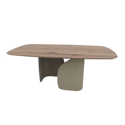 mesa twins fija con borde redondeado FSW 200