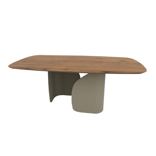 mesa twins fija con borde redondeado FSW 200