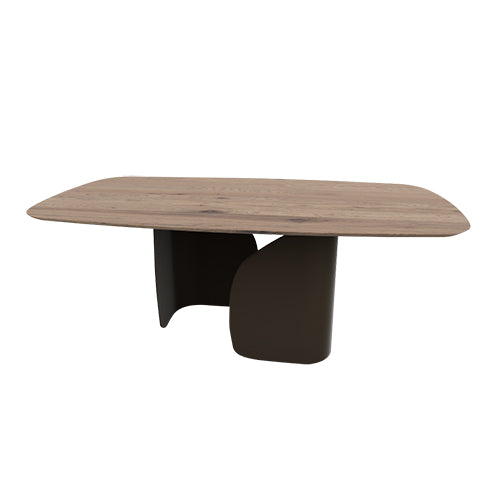 mesa twins fija con borde redondeado FSW 200