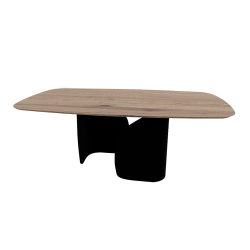 mesa twins fija con borde redondeado FSW 200