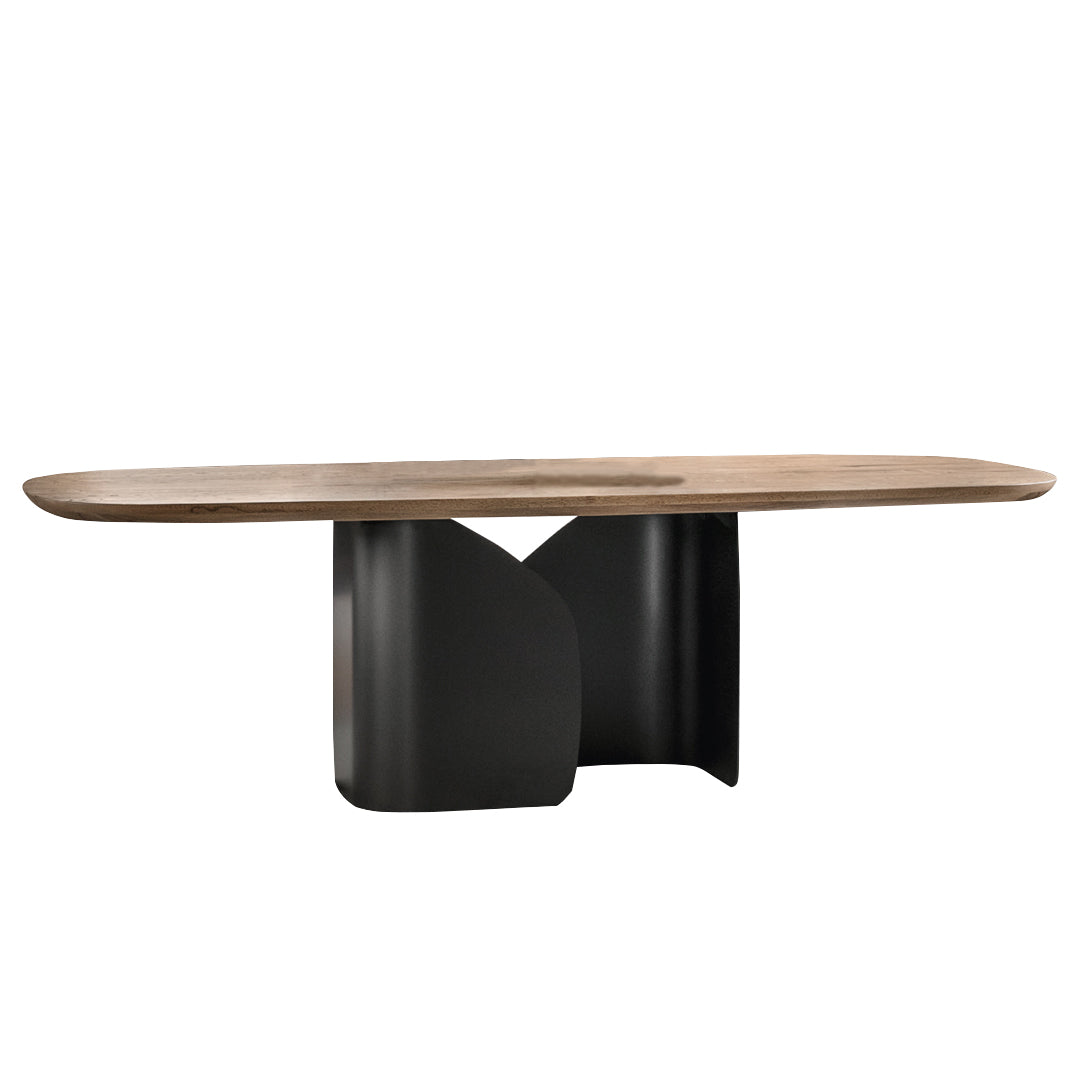 mesa twins fija con borde redondeado FSW 250