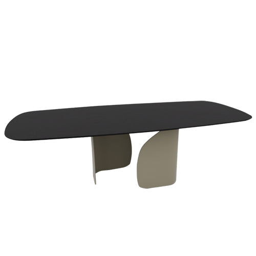 mesa twins fija con borde redondeado FSW 250